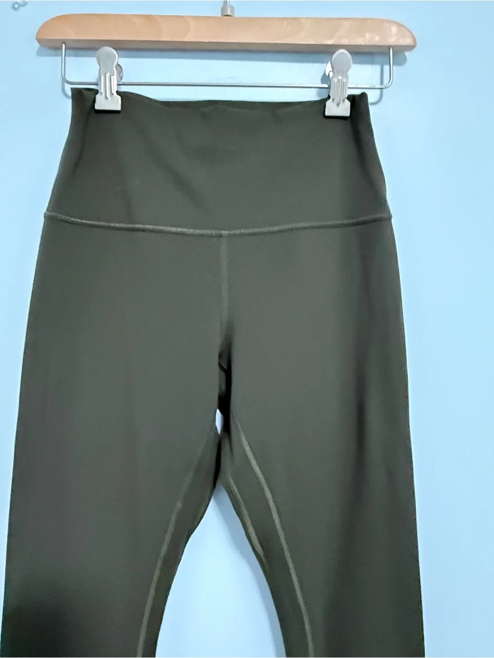 Lululemon Align High-Rise Pant 25” Dark Olive Green Leggings Size 6